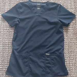 Cherokee Scrubs Top XS Black